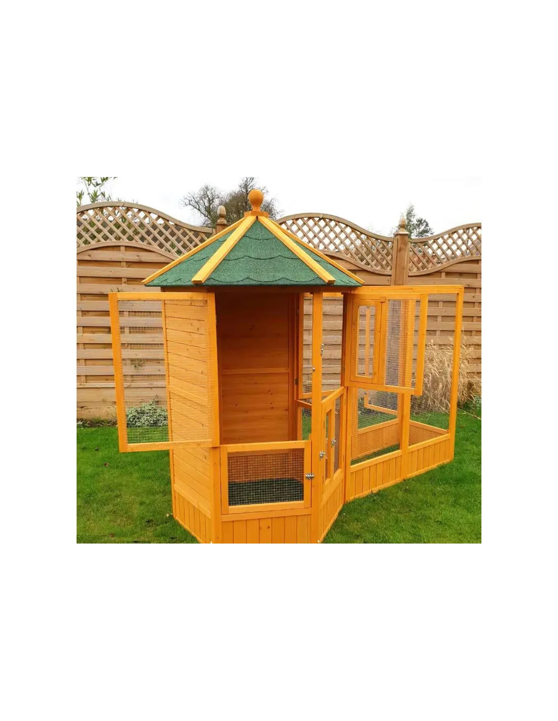 Volière Wood + extension