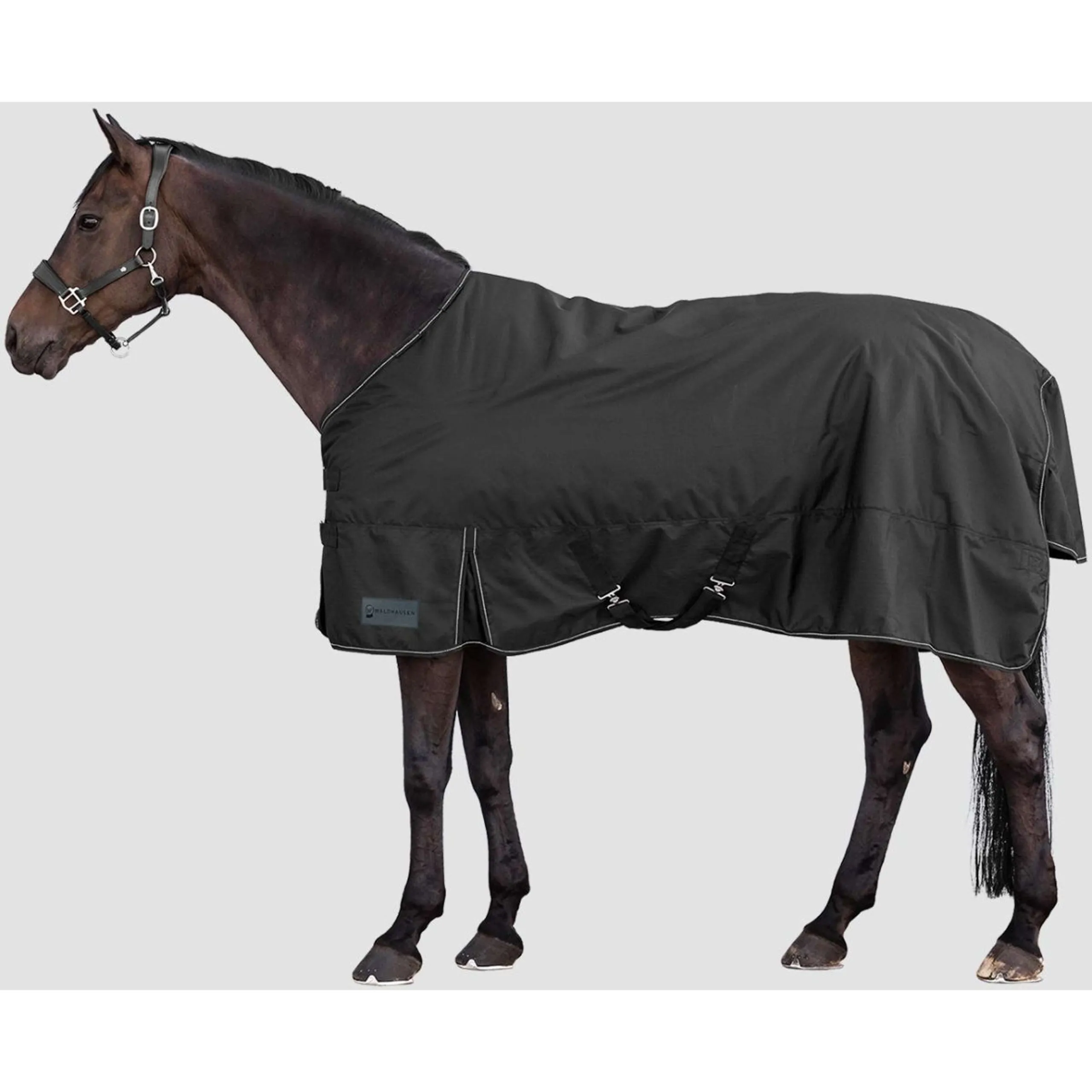 Waldhausen Couverture d'Extérieur Nordic 200 g Noir