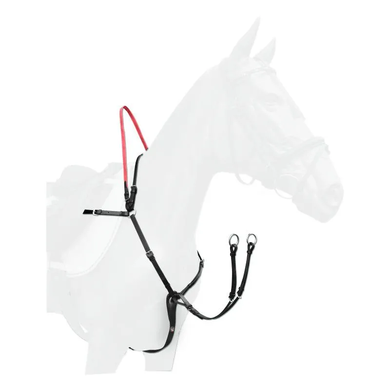 Collier de chasse pour cheval avec rênes de sécurité Secutrust