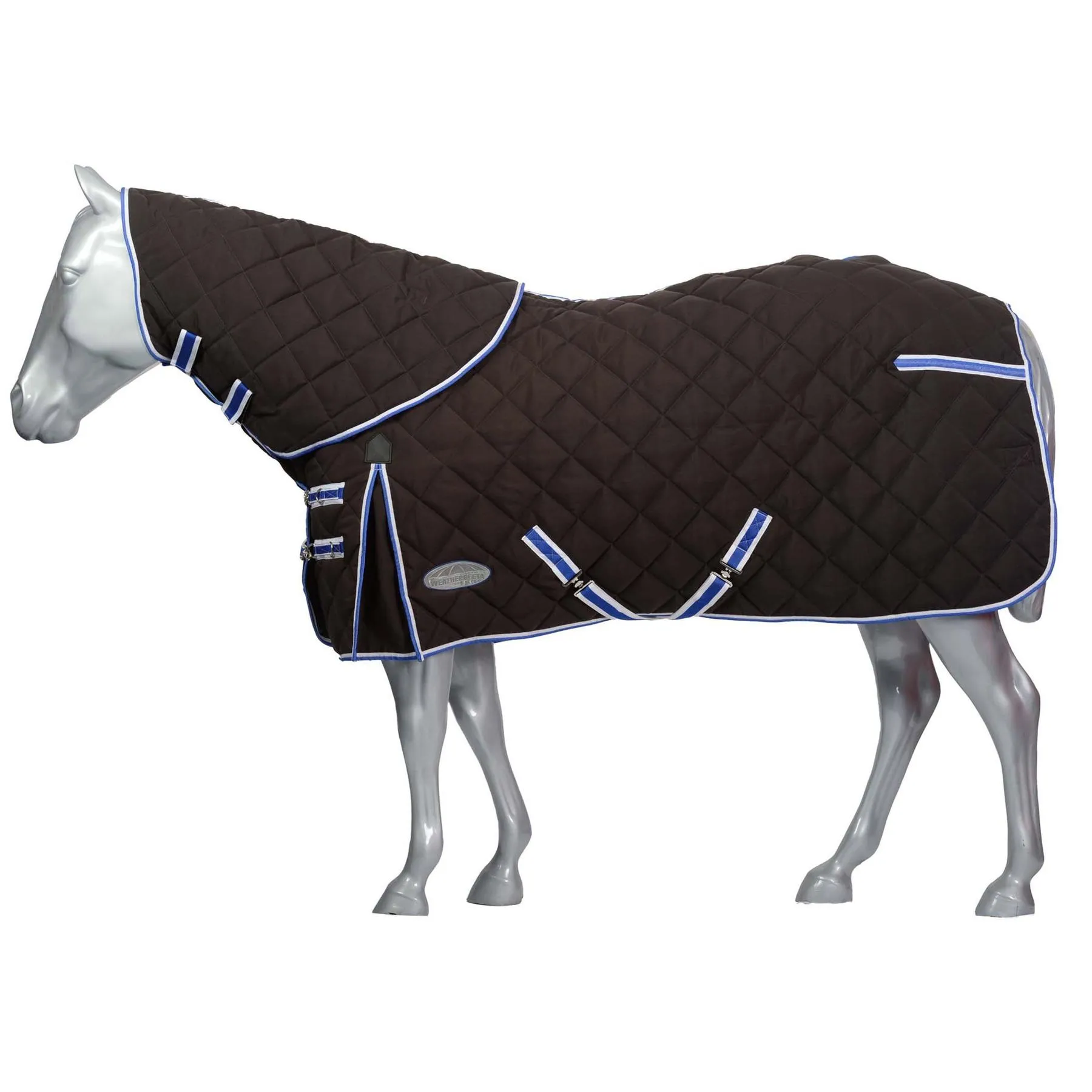 Couverture d'écurie pour cheval couvre-cou détachable Comfitec 1000D Diamond Quilt 350g