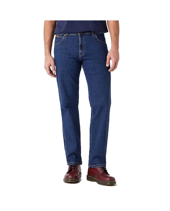 Wrangler Jeans Modèle Texas Stretch Foncé W12133009
