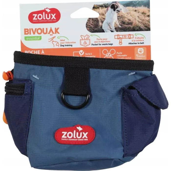 Zolux Bivouak Poche à Friandises Blue